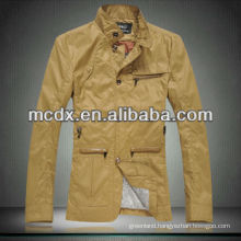 New design khaki men clothes wholesale